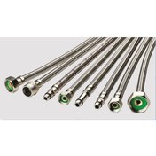 Resim Çelik Fleks Bağlantı Hortumu 3/4E-3/4 30 cm 