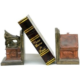 Resim Kitap Stopper Gramafon & Pikap Dekoratif Hediyelik 