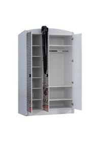 Resim setaymobilya Sports Arabalı Yatak Uyumlu 3 Kapılı Dolap - Beyaz 