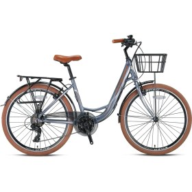 Resim KRON CX 100 UNİSEX V Fren 26 Jant Şehir Bisikleti 