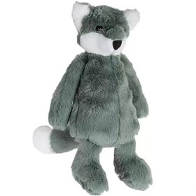 Resim Dada Peluş Oyuncak Uyku Arkadaşı Tilki Yeşil 34 Cm 