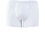 Resim Beyaz Trendy Hipster 2'li Pamuklu Boxer Seti Kigili