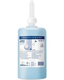 Resim Tork Saç ve Vücut Sıvı Sabun Premium 1 L 420601 