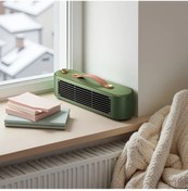 Resim Willowhaven Beyaz 800w Taşınabilir Isıtıcı: Hızlı Sesiz Isıtma, Sıcaklık Kontrollü İç Mekan Kullanım 