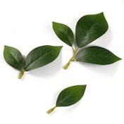 Resim 20 adet Yapay Limon Yaprakları Ev Dekoru için - Gerçekçi Yeşil Plastik Yapraklar, DIY Terrariumlar, Duvar Sanatı ve Festivite Uygun Düzenlemeler (Noel, Cadılar Bayramı, Şükran Günü, Sevgililer Günü, Anneler Günü) - Kaplama Dahil Değil, Limon Mutfak Dekoru 