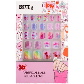 Resim Create It Takma Tırnak Seti - Love 