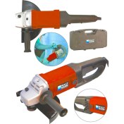 Resim Germany Ekstra Güçlü Metal Şanzıman 2800 W 230 mm Büyük Sipiral Taşlama Kırmızı 