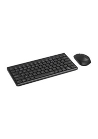 Resim Rapoo 8000gt 13385 Kablosuz Bluetooth Çok Modlu Türkçe Klavye Mouse Set Siyah Optik 