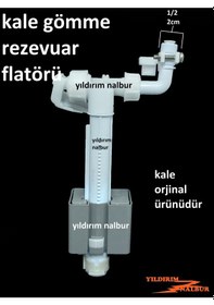Resim Kale Gömme Rezervuar Falatör Şamandırası Doldurma Grubu 