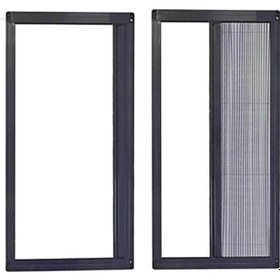 Resim Akordeon Pileli Pilise Pencere Sineklik, Antrasit, 70 130 Cm., Istenilen Ölçüde 