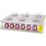 Resim DRN 6 Lı Künefe Ocağı Gazlı Ve Lpg Li 75x55x21 Cm 