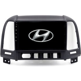 Resim Blueway Hyundai Santa Fe Araç Multimedya Android Ekran Carplay Double Teyp 4+64 9" 06-11 Black 