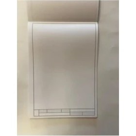 Resim Ulaştı Tex Teknik Resim Defteri Teknik Blok 30 Yp A4 Beyaz Renkli Yüksek Kalite Çizim Malzemesi 