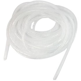 Resim 5 Metre Kablo Toplama Spirali Beyaz(8mm) 