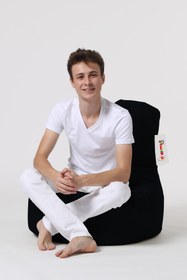 Resim earmut Lina Armut Koltuk Siyah 