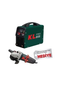 Resim Klmma200 200 Amper Inverter Kaynak Makinesi + Avuç Taşlama 