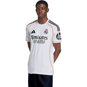 Resim Real Madrid 25/26 Home Jersey Erkek Beyaz Futbol Forma JJ1931 