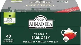 Resim AHMAD TEA CLASSIC EARL GREY 40 Adet DEMLİK POŞET ÇAY 