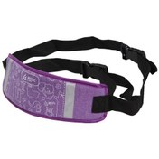 Resim Nefes Alabilen Çocuk Motosiklet Emniyet Kemeri, Mor Renk 