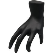 Resim Aydın Decor Kopya - Yeni Polyester Boyalı Siyah El Mankeni (aydındecor) 