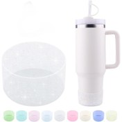 Resim 1 adet 20-40oz Termos ve Su Şişeleri için Silikon Bot Kılıfı, Bireysel Kimlik Tutucu, Esnek, Dayanıklı, Kolay Takılabilir, Çoklu Renklerde Mevcut 