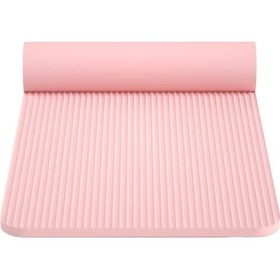 Resim Neevoyu Nitril Kauçuk Köpük Antipaslanmaz Yoga Matı - 185x61x1cm Egzersiz Pilates İçin Yumuşak Yastık Ve Dayanıklı, Erkek Kadın Çocuk Uyumlu, Askıyla Pembe Pembe 