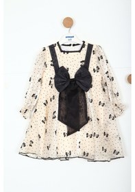 Resim Xo Kids Kız Çocuk Elbise 3-7 Yaş 2558 Siyah 