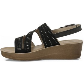 Resim Polaris 409037.z Siyah Kadın Comfort Sandalet 409037.z6fx 000000000102251140 