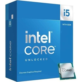 Resim Intel Core i5-14500 2.6 GHz LGA1700 24 GB Cache 65 W Box İşlemci 