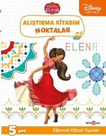 Resim NessiWorld Disney Educational Princess Elena My Activity Book Dots 