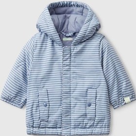 Resim United Colors Of Benetton Erkek Bebek 2tmran00t-25k Yağmurluk Mavi-2122 Mavi 