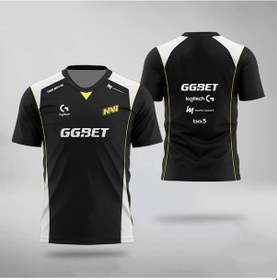 Resim Snapbuy Navı 2025 Cs2 Espor Forması - Cs:go Profesyonel Lig Antrenman Tişörtü, S1mple & Aleksib Fan Tasarımıkahverengierkek Kahverengi 