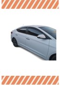 Resim Hyundai Elantra 2016-2020 Modellerine Özel 4'Lü Mügen Tip Cam Rüz 