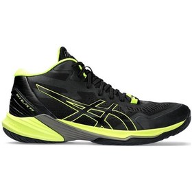 Resim Asics SKY ELITE FF MT 2 Siyah Erkek Voleybol Ayakkabısı 1051A065-004 Siyah 