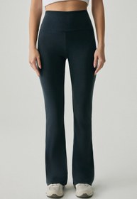 Resim Yüksek belli ispanyol paça TENCEL™ pantolon - BEJ / XL 
