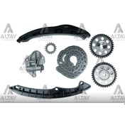 Resim Esse Otomotiv Polo Fabia İbiza 09-12- -Chta 1.2 7 Parça Eksantrik Zinciri Seti - 03C198229D GMB-GTCK-VW017 