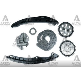 Resim Esse Otomotiv Polo Fabia İbiza 09-12- -Chta 1.2 7 Parça Eksantrik Zinciri Seti - 03C198229D GMB-GTCK-VW017 