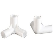 Resim 10 Adet 16 Mm Yedek Parça Çadır Ayakları Köşe Merkez Bağlantısı 