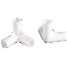 Resim 10 Adet 16 Mm Yedek Parça Çadır Ayakları Köşe Merkez Bağlantısı 