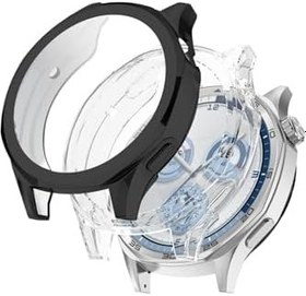 Resim CONSTRAIN - Huawei ile uyumlu Watch GT 5 Pro 46mm 2li Set Silikon Parlak Renkli Ekran Koruyuculu Kasa Koruyucu (42mm Değild - Çok Renkli 