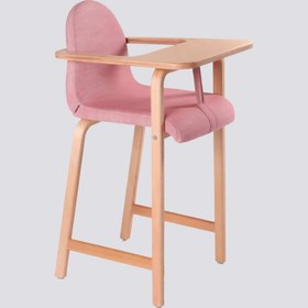 Resim Fuska TD Ahşap Mama Sandalyesi - Naturel / W: 43 H: 86 D: 54 S: 57 