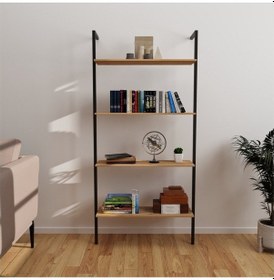 Resim Kitaplık Ofis Rafı Çalışma Odası Kitaplık 1042 