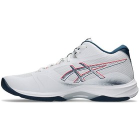 Resim Asics Netburner Ballıstıc Ff Mt 4 Erkek Beyaz Voleybol Ayakkabısı 1051a090-101 Beyaz 