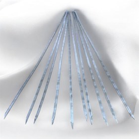 Resim 10 Adet Kuşbaşı Şişi,şiş Kutusu 60 Cm, Şiş Kabı,galvaniz Şiş 