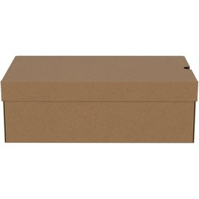 Resim 32,5x19,5x11 - Kendinden Kapaklı Ayakkabı Kutusu - 25 Adet 