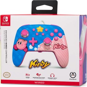 Resim Nintendo Switch Kablolu Oyun Kolu Kirby Edition Lisanslı 