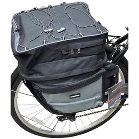 Resim Asistan Coolie Rb600 Bagaj Üstü Heybe Çanta Gri - Siyah 