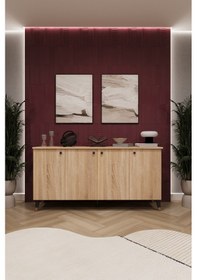 Resim 4 Kapaklı Konsol-knsl01-sonoma 