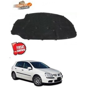 Resim Volkswagen Mk5 Jetta Golf5 Motor Kaput İzalasyon Keçesi Kalın Oem 