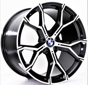 Resim R1 Wheels 20 inç 5*120 ET35 Siyah Jant Takımı (J-1307) 